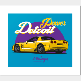 Corvette Posters and Art